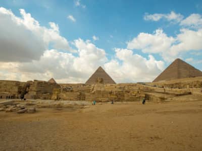 the pyramids of giza